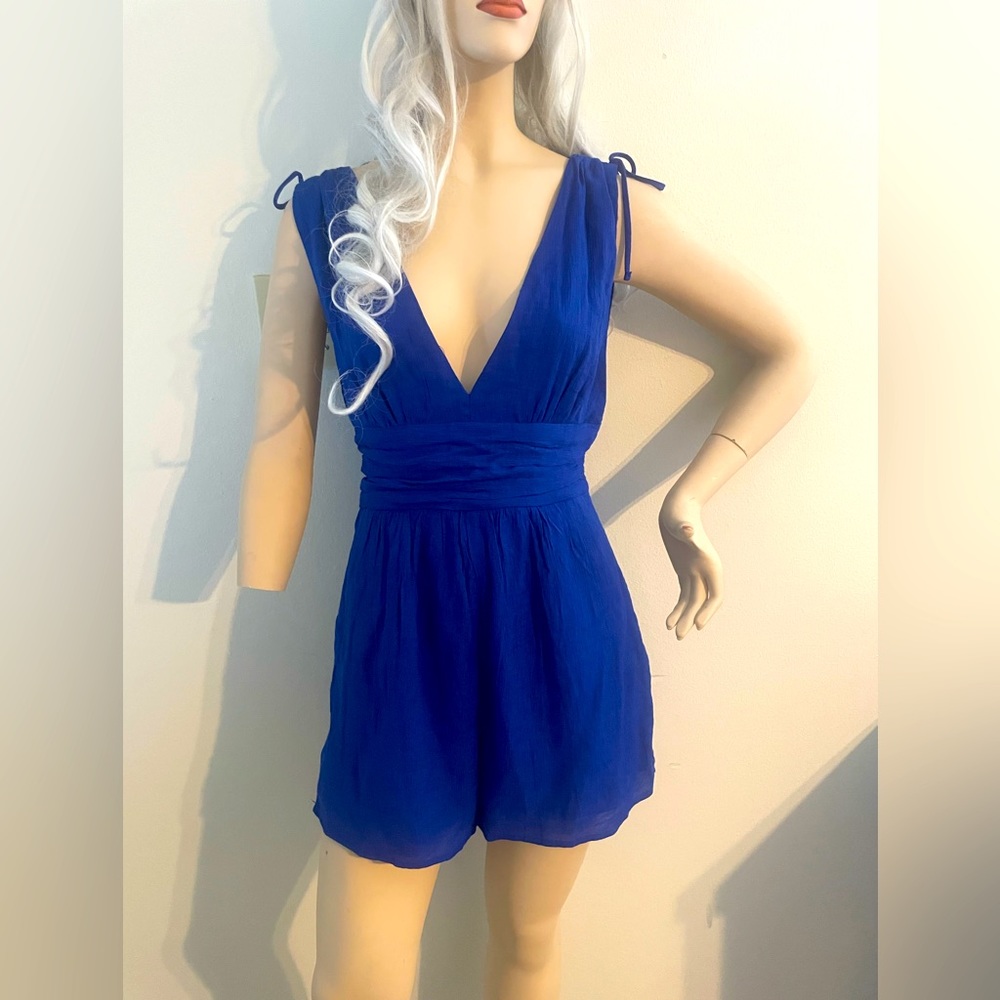 One Clothing Blue Romper